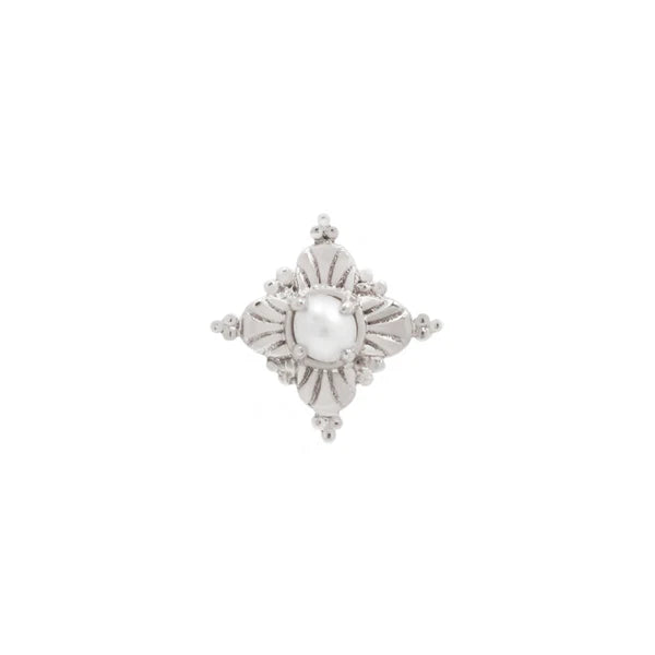 Antoinette Threadless End with Pearl