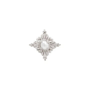 Antoinette Threadless End with Pearl