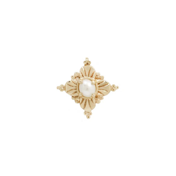 Antoinette Threadless End with Pearl
