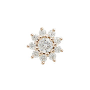 Eloise Threadless End with CZ