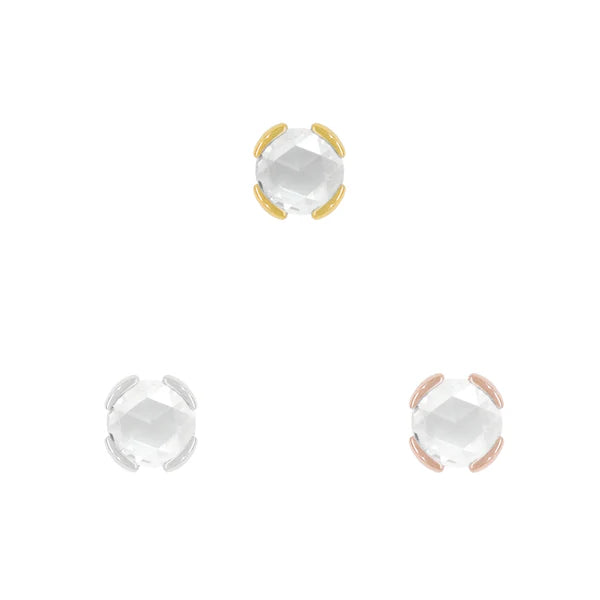 Peekaboo Threadless End with CZ