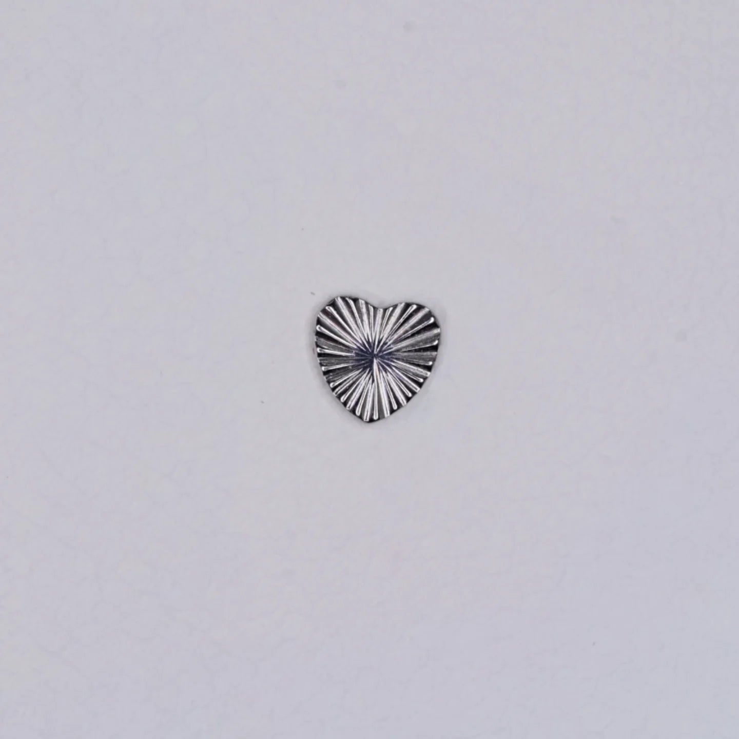 Junipurr Jewelry Titanium Laser Heart