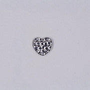 Junipurr Jewelry Titanium Hammered Heart