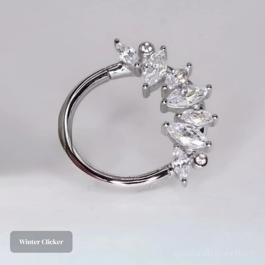 Junipurr Winter Clicker Ring – 14ct Gold