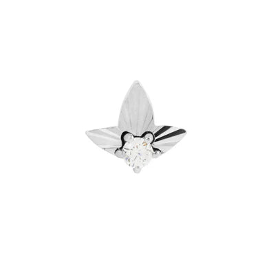 Gratitude Threadless End with CZ