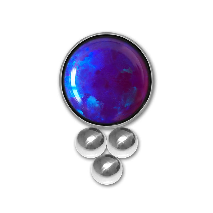 Inari ADA 3 Beaded  Opal Bezel Set