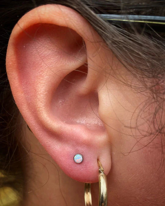 Junipurr Jewelry Titanium Bezel-Set Cabochons