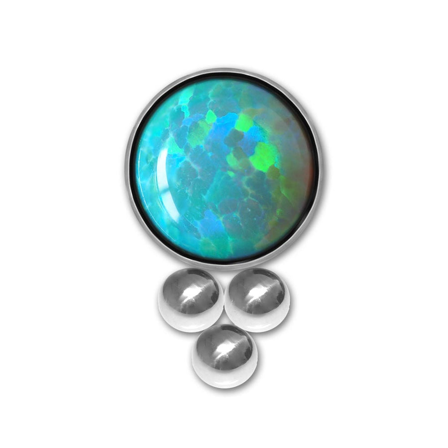 Inari ADA 3 Beaded  Opal Bezel Set