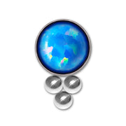 Inari ADA 3 Beaded  Opal Bezel Set