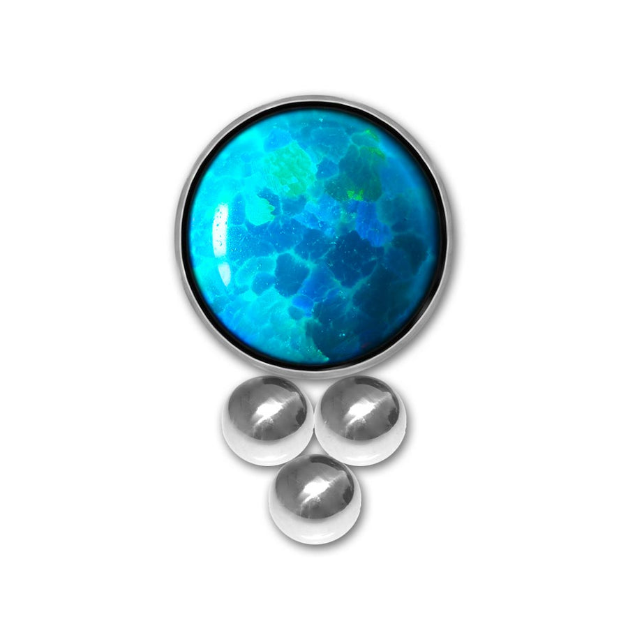 Inari ADA 3 Beaded  Opal Bezel Set