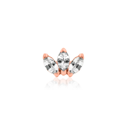 Junipurr Triple Marquise Fan End