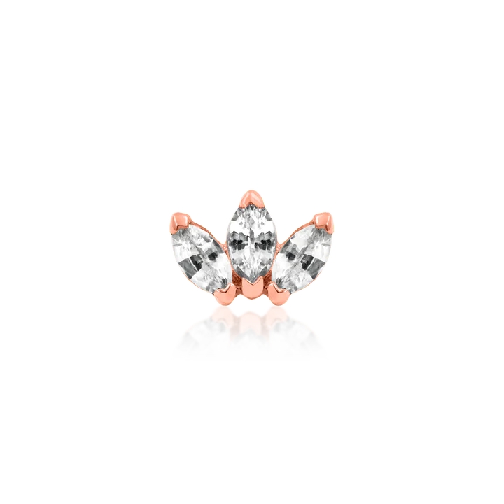 Junipurr Triple Marquise Fan End