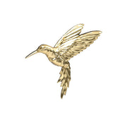 Anatometal 18ct Gold Hummingbird End