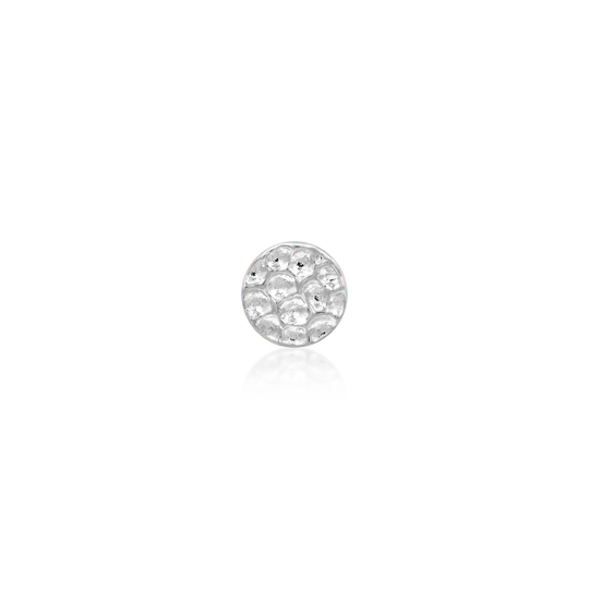 Junipurr Hammered Disk Threadless End