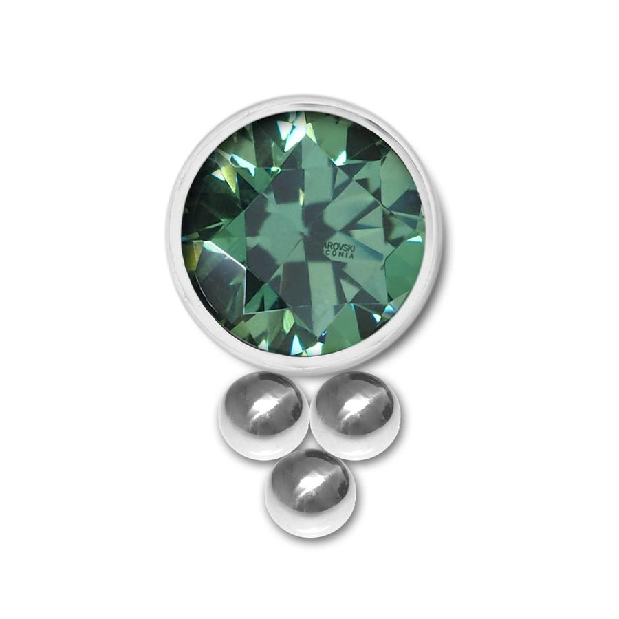 Inari Organics Triple Bead Swarovski® Zirconia End