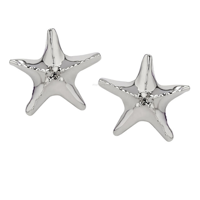 Anatometal 18ct Threadless Sea Star
