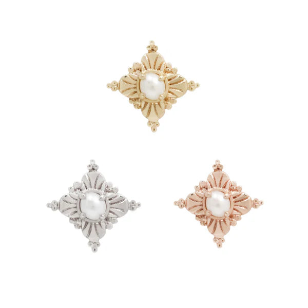 Antoinette Threadless End with Pearl