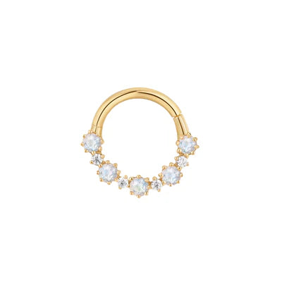 Ariana Clicker with Rainbow Moonstone