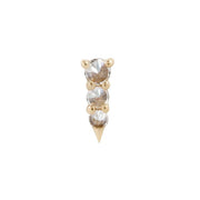 Bowery – Threadless End with Reverse Set CZ