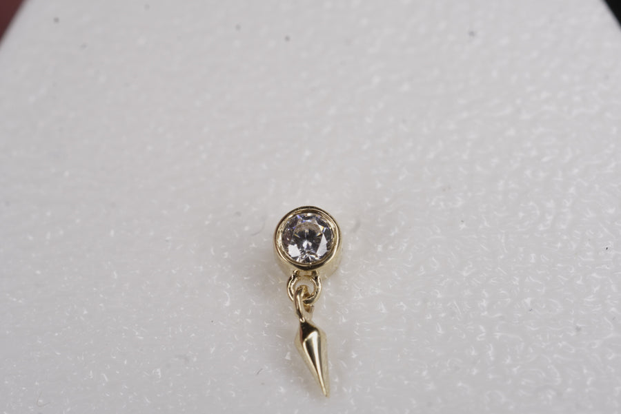 Canasteel 14ct Gold Cavalier End