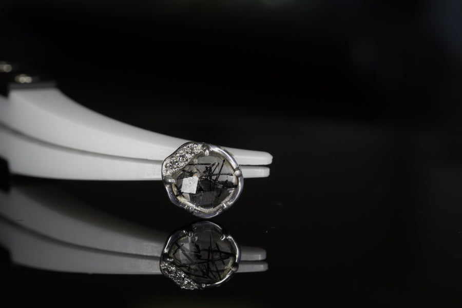 Buddha Jewelry Vision Tourmalated Quartz Threadless End