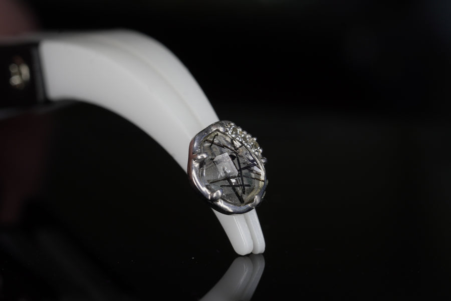 Buddha Jewelry Vision Tourmalated Quartz Threadless End