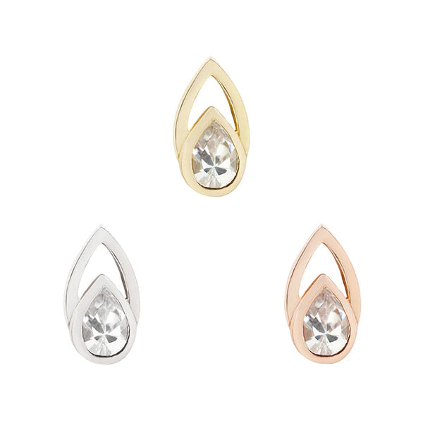 Echo – Threadless End with CZ