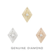 Etoile - Genuine Diamond - Threadless End