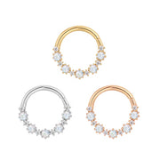 Ariana Clicker with Rainbow Moonstone