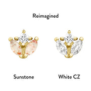 Junipurr Jewelry Vi White CZ