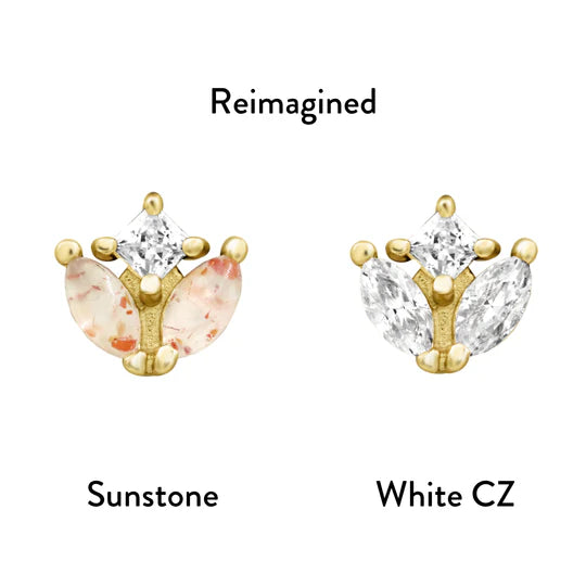 Junipurr Jewelry Vi White CZ