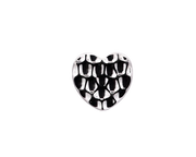 Junipurr Jewelry Titanium Hammered Heart