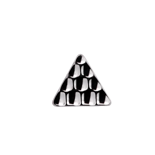 Junipurr Jewelry Titanium Hammered Triangle