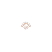 Riviera Threadless End with CZ