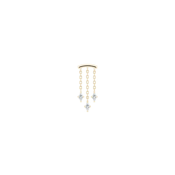 High Speed Threadless End with CZ
