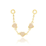 Junipurr Jewelry valentine chain charm