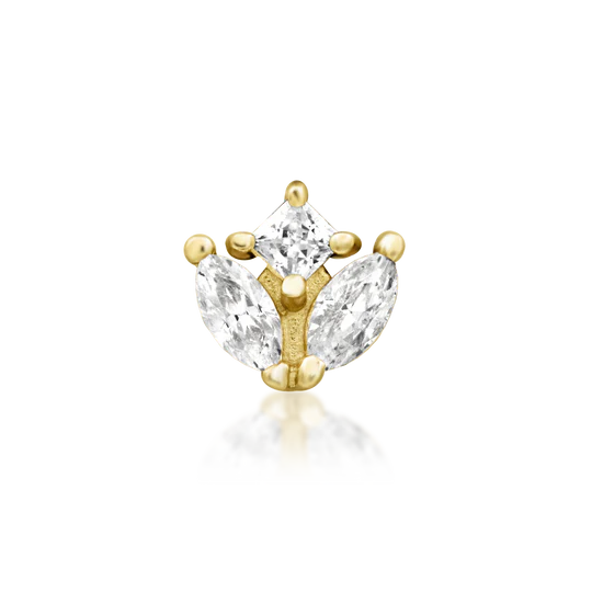 Junipurr Jewelry Vi White CZ