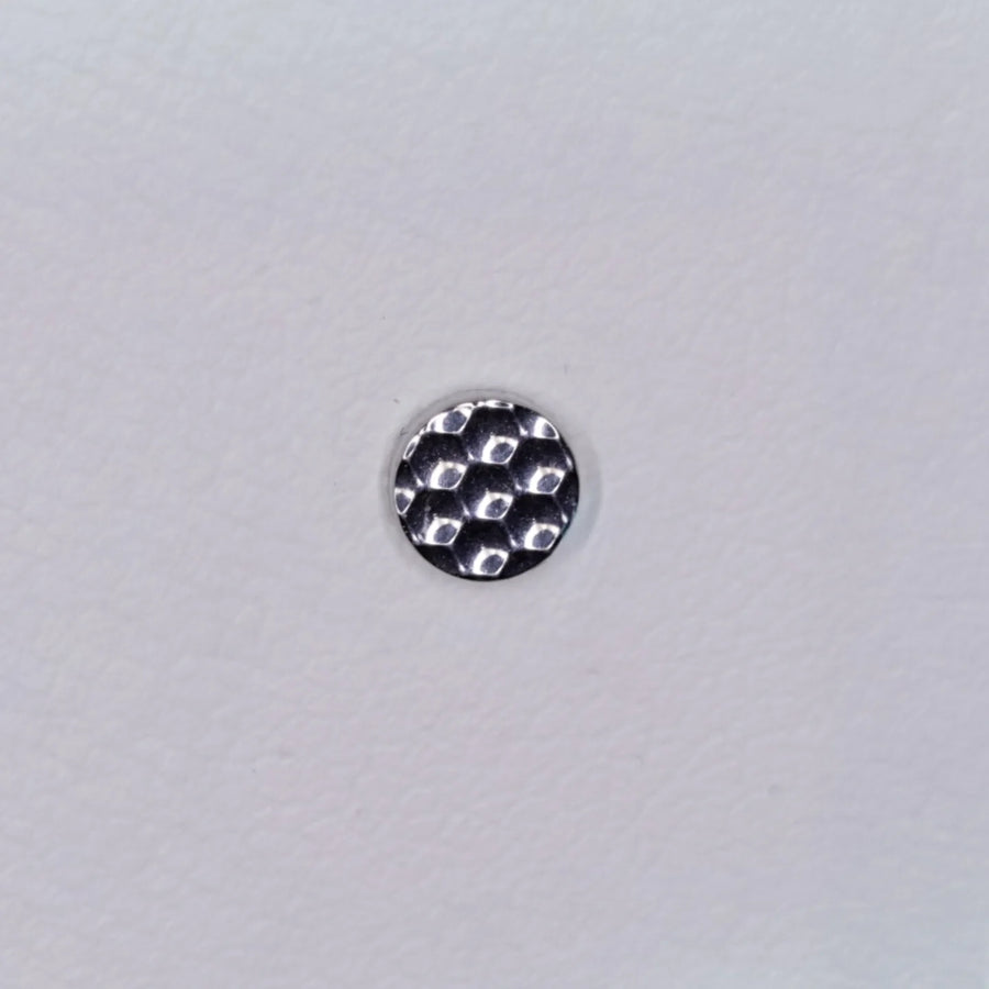 Junipurr Jewelry Titanium Hammered Disk