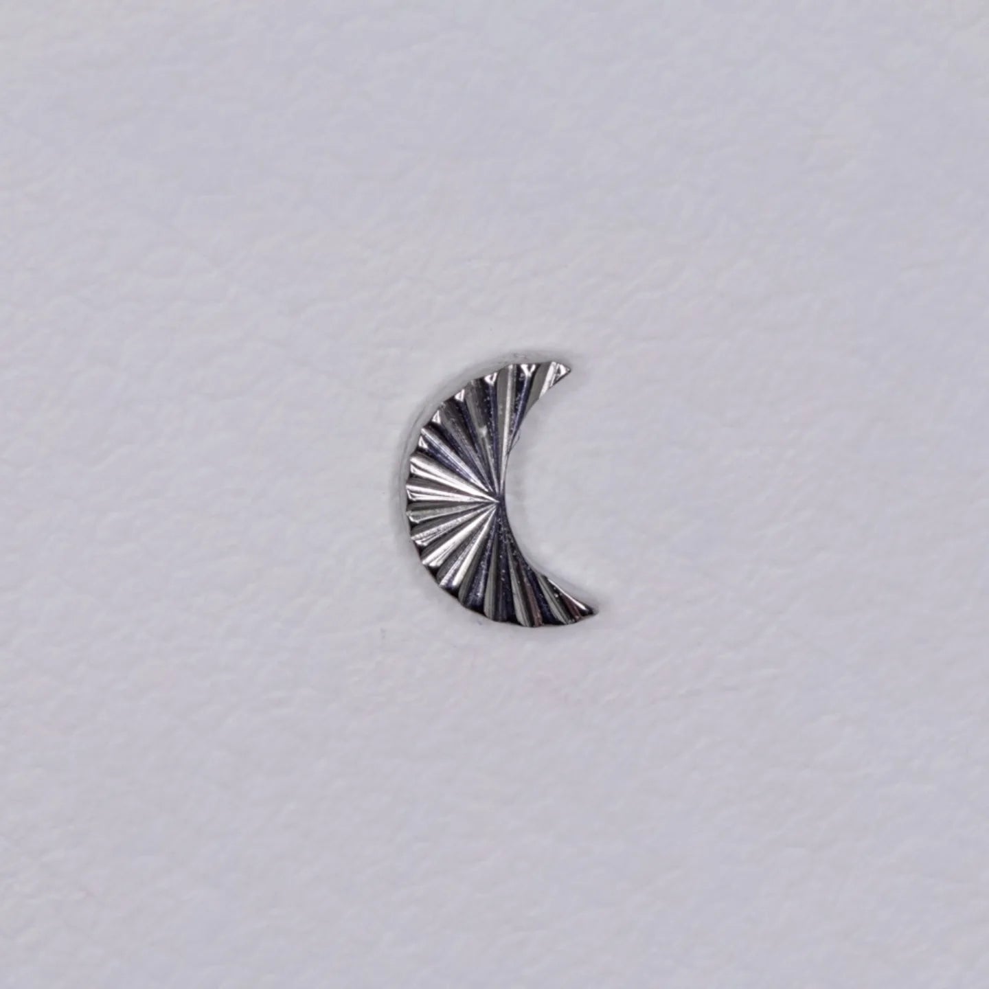 Junipurr Jewelry Titanium Laser Moon