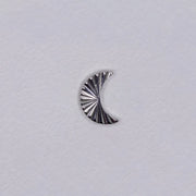 Junipurr Jewelry Titanium Laser Moon