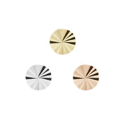 Buddha Jewelry 14ct Gold Lazer Disk End