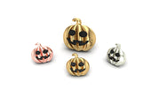 14ct Gold Pumpkin Threadless End