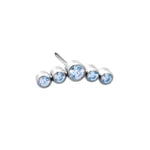 Mini Cluster 5 CZ Threadless