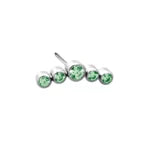 Mini Cluster 5 CZ Threadless