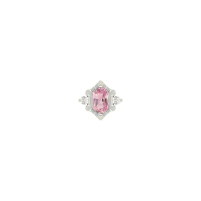 Reyna – Threadless End with Pink Tourmaline