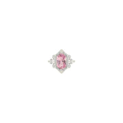 Reyna – Threadless End with Pink Tourmaline