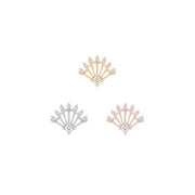 Riviera Threadless End with CZ