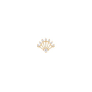 Riviera Threadless End with CZ
