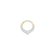 Sitting Pretty Clicker with White Topaz