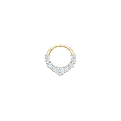 Sitting Pretty Clicker with White Topaz